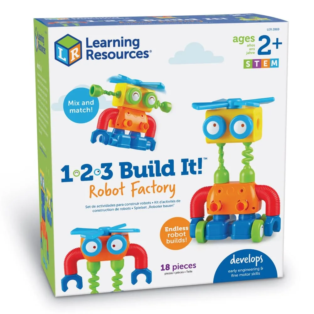 1-2-3 Build It! Robot Factory