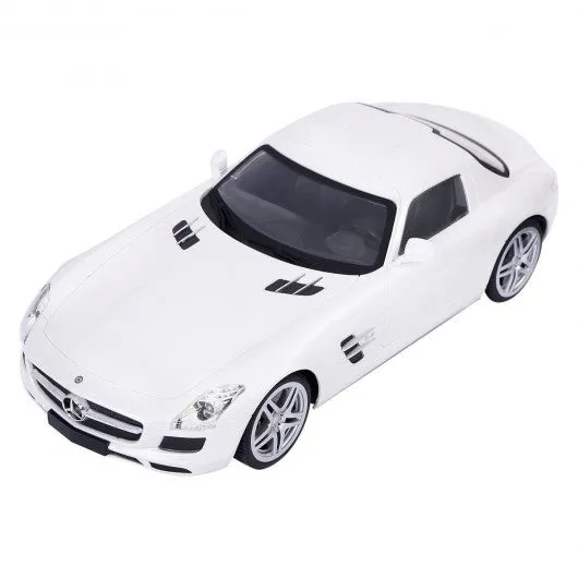 1/14 Scale Licensed Mercedes Benz SLS AMG Radio Remote Control RC Car-White