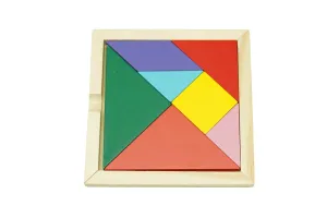 12cm Wooden Tangram