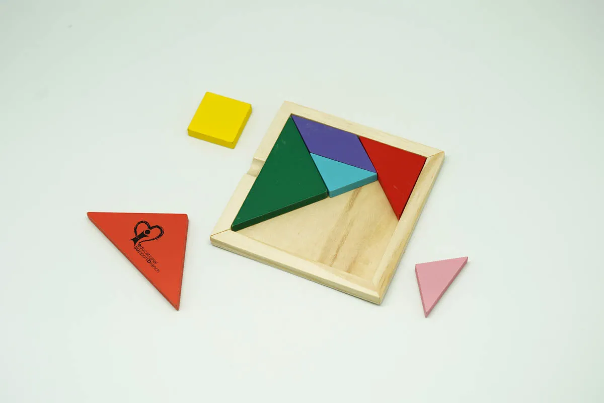 12cm Wooden Tangram