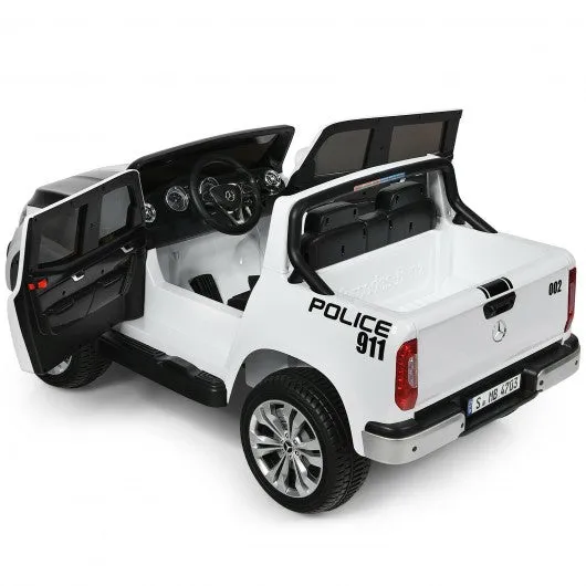 12V 2-Seater Kids Ride On Car Licensed Mercedes Benz X Class RC with Trunk