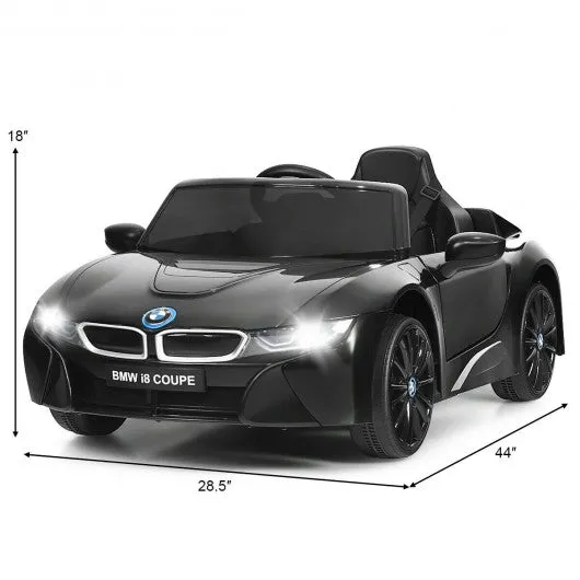 12V Licensed BMW I8 Kids Ride On Car-Black