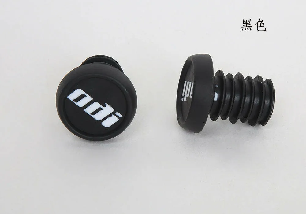 2 Pcs Odi Mountain Bicycle Parts Grip Anti-slip Firm Handlebar Caps Manopole Mtb Bike Bar Ends Plugs For Bmx Dh Fr Balance Car