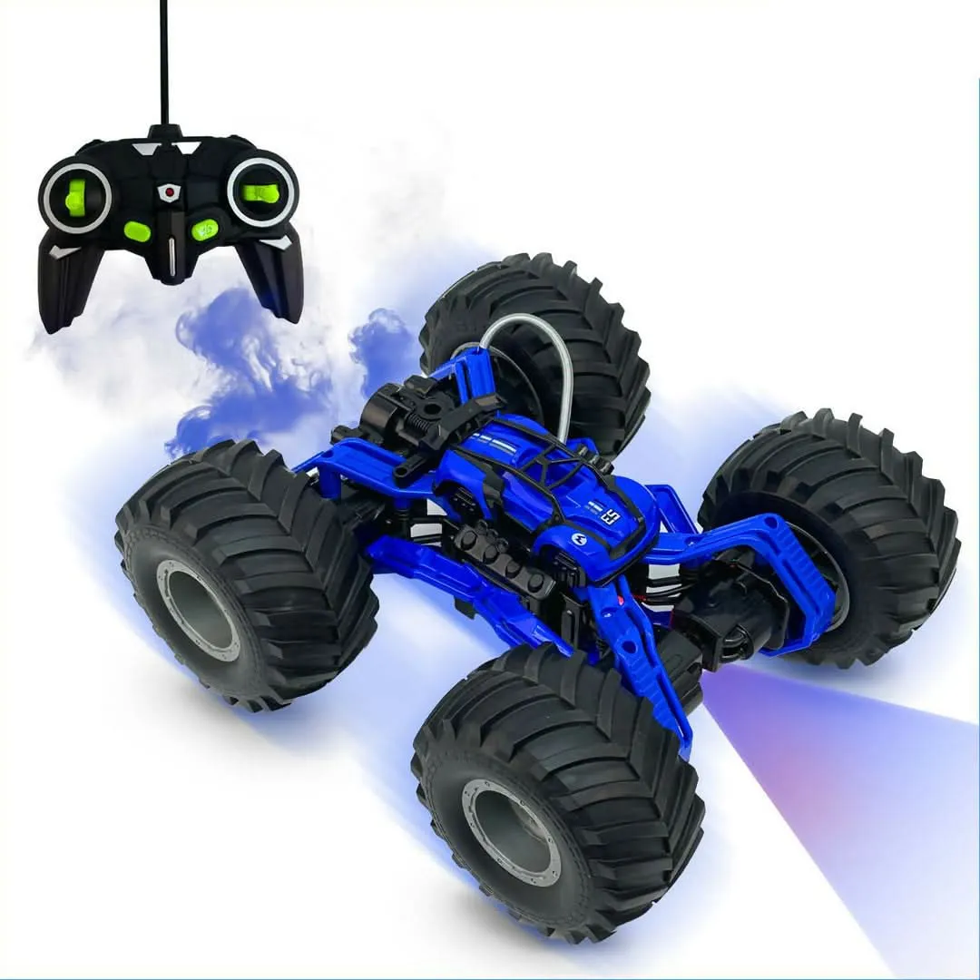 2.4G Remote Control Stunt Car with water smoke (Blue)