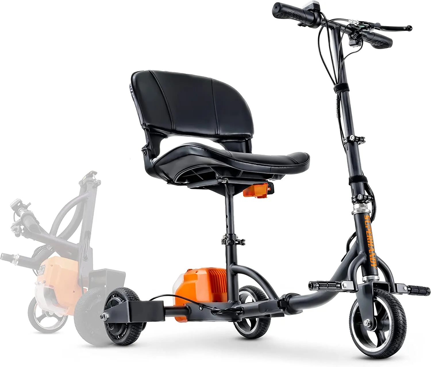 3 Wheel Electric Airline Friendly Folding Mobility Scooter