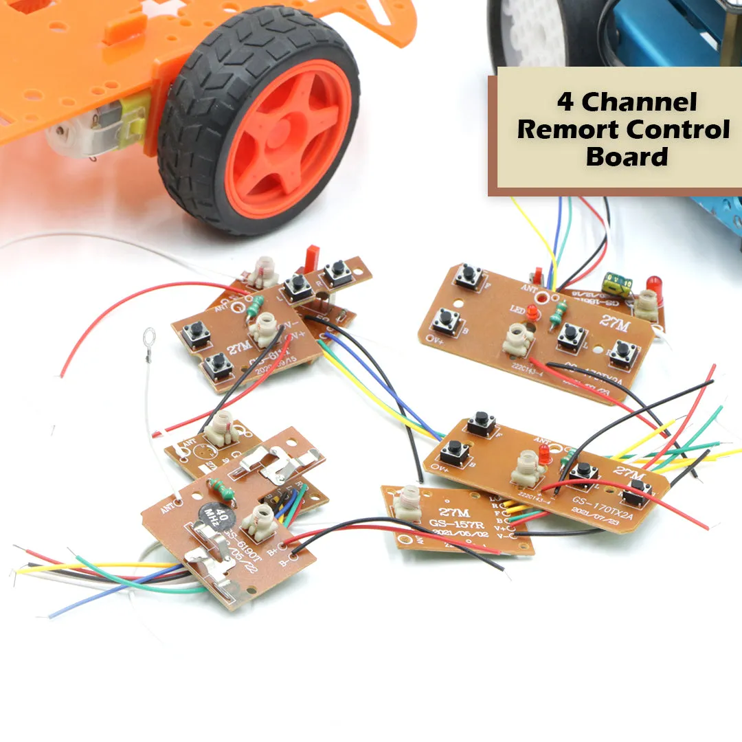 4CH RC Remote Control Wireless Transmitter and Receiver Circuit Board