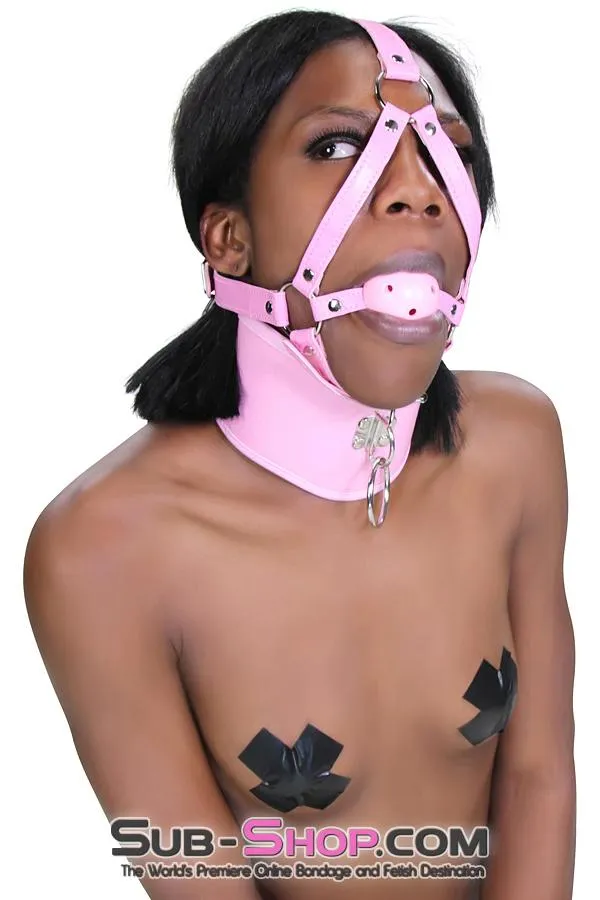 7109DL      Pink Breather Ball Gag Trainer - MEGA Deal