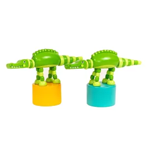 Alligator Push Puppet Toy