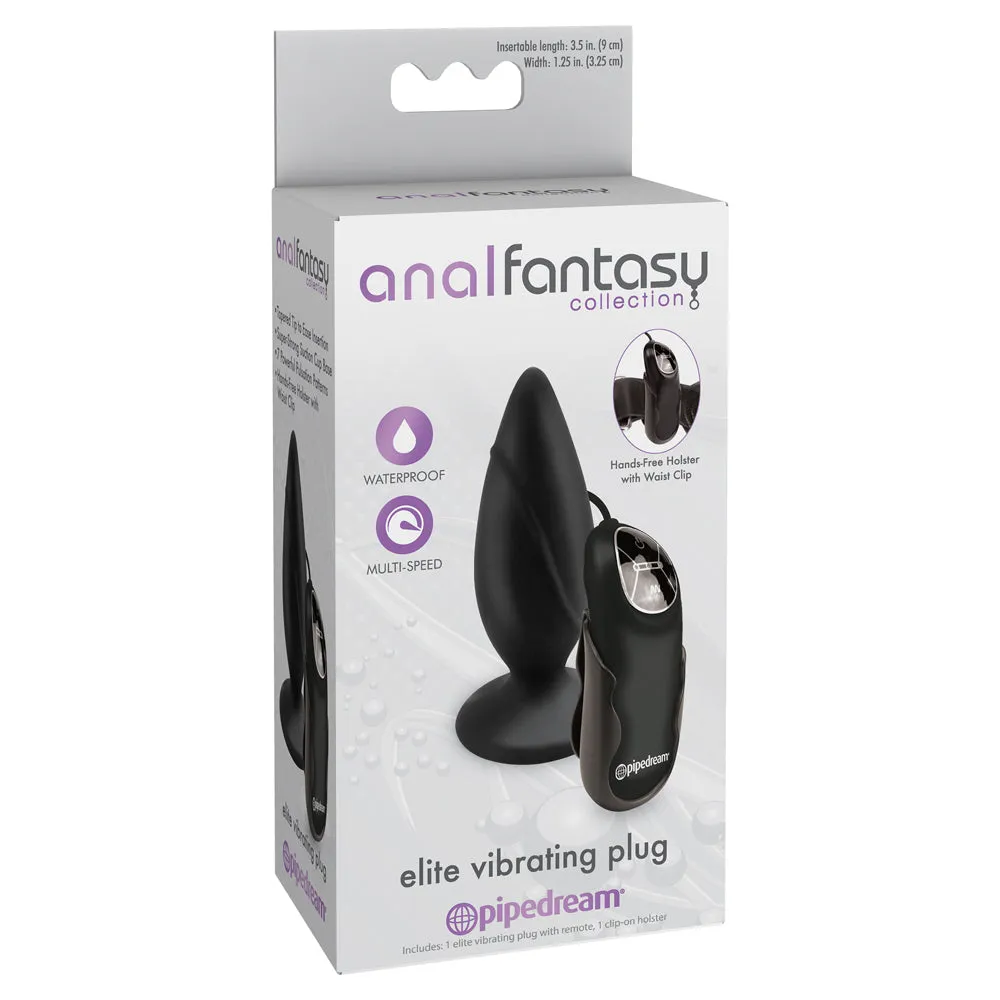 Anal Fantasy Collection Elite Remote Control Vibrating Butt Plug