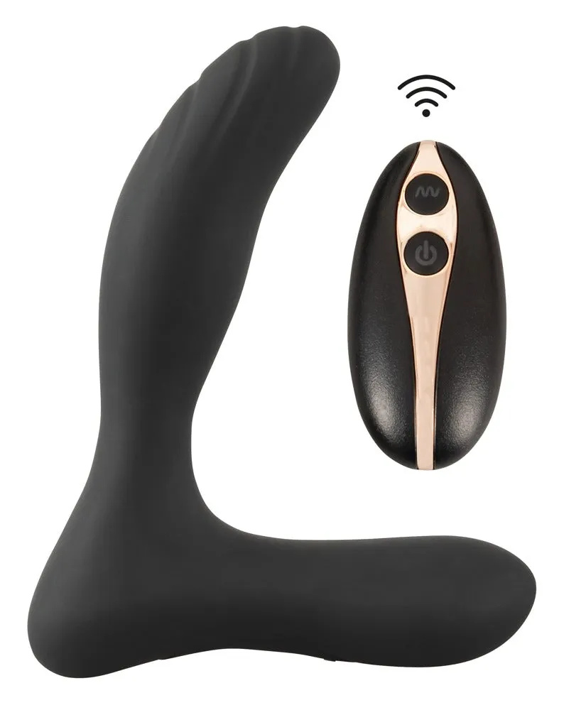 Anos Remote Control Prostate Massager Black