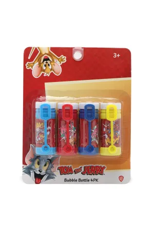 Assorted Tom & Jerry Bubble Bottles Set(4 Piece)