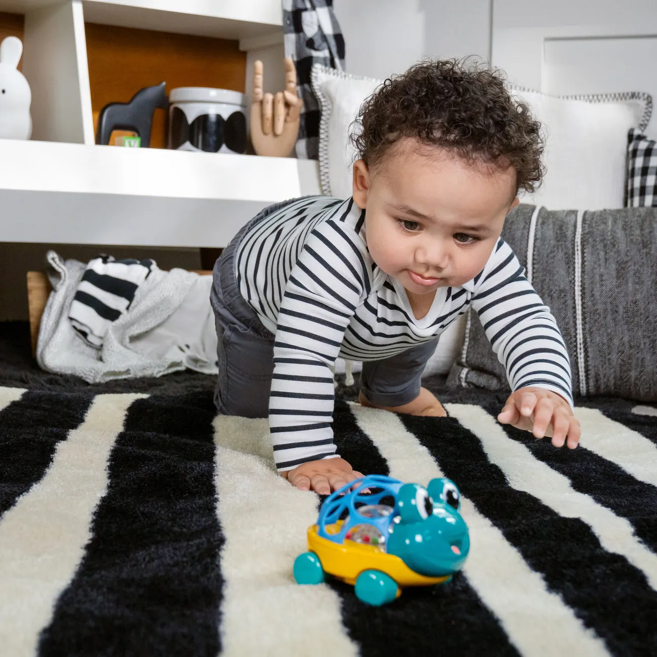 Baby Einstein Curious Car Neptune™ Oball™ Toy Car & Rattle