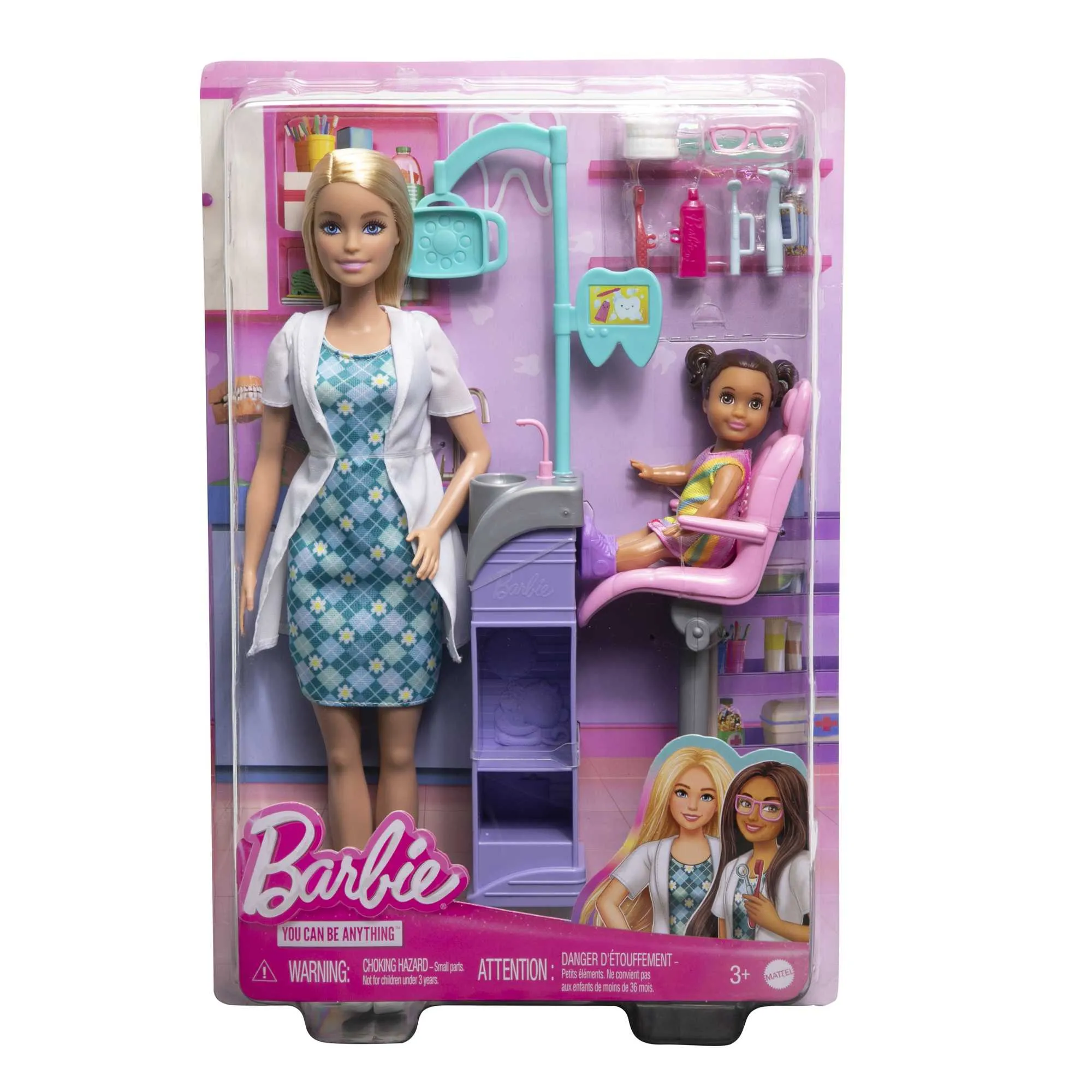 Barbie Careers Dentist Doll And Playset With Accessories, Barbie Toys