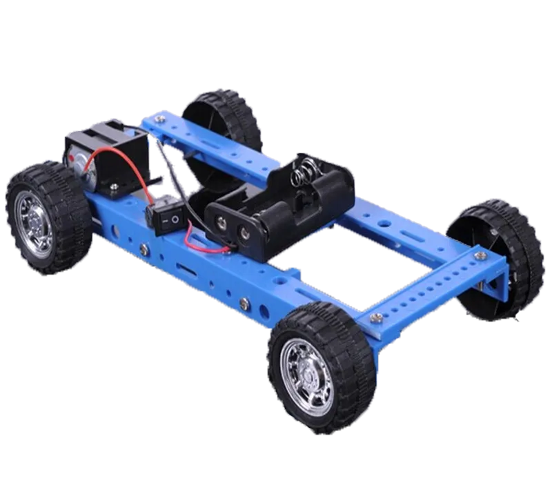 Blue Electric Four-wheel Drive Remote Control Car