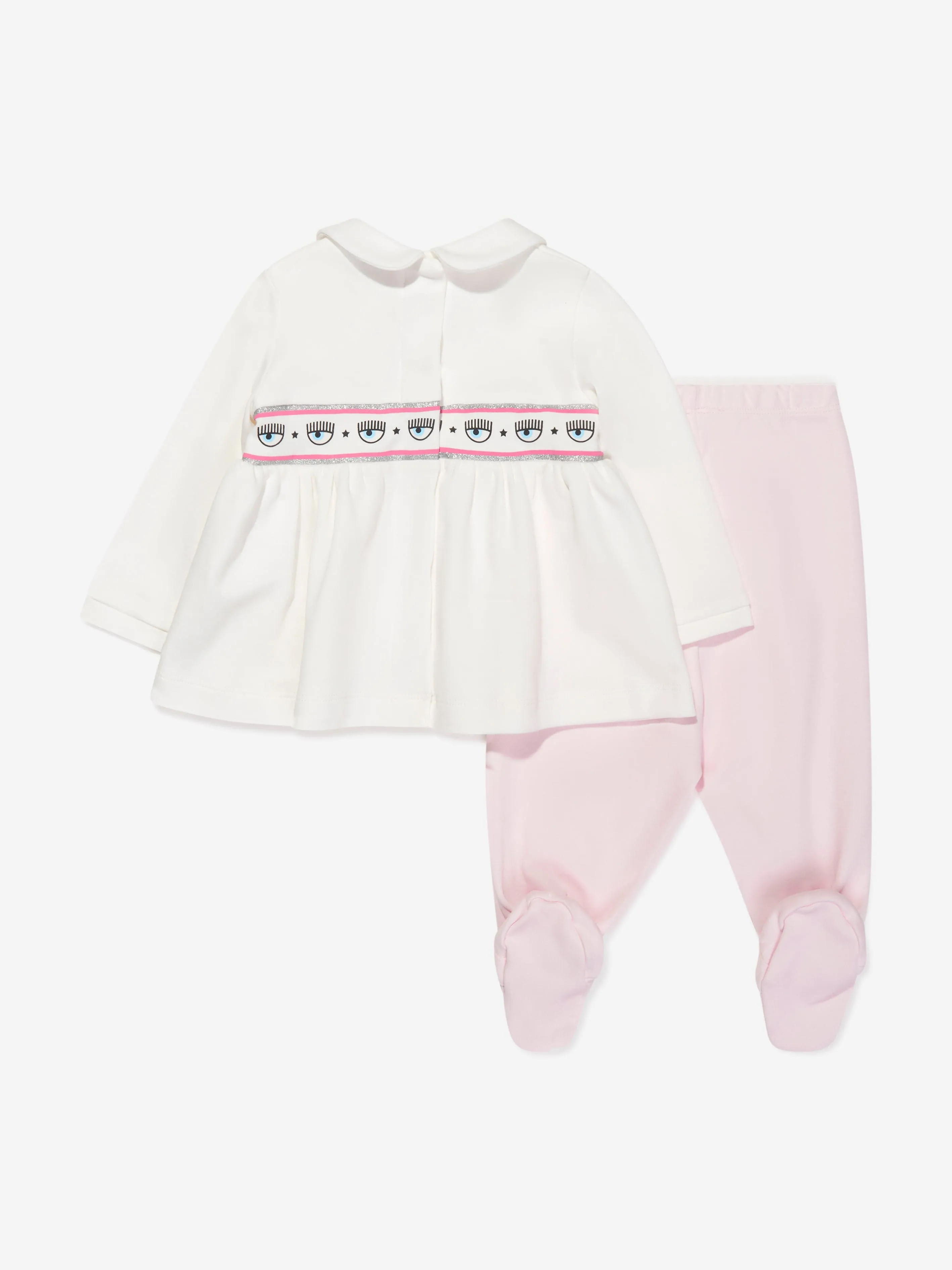 Chiara Ferragni Baby Girls Top And Leggings Set