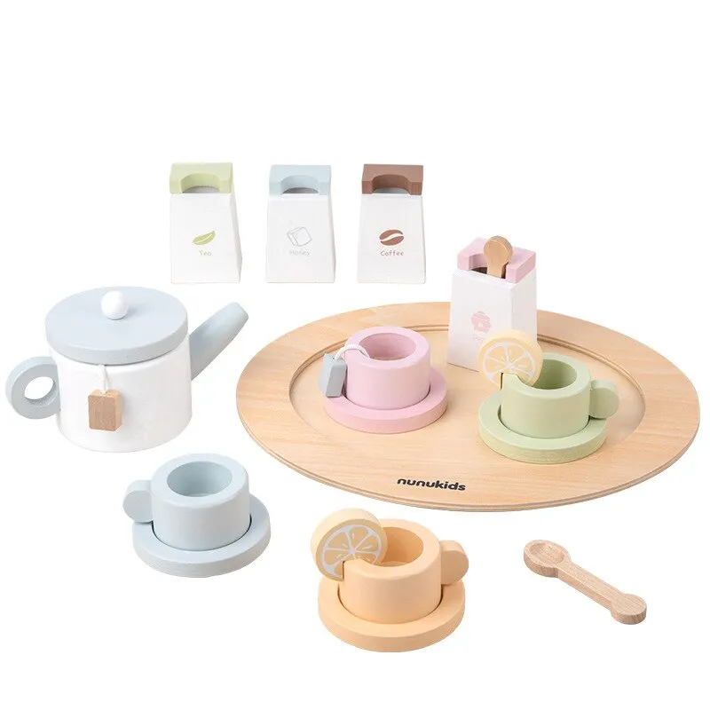 Children's High-Tea Wooden Play Set