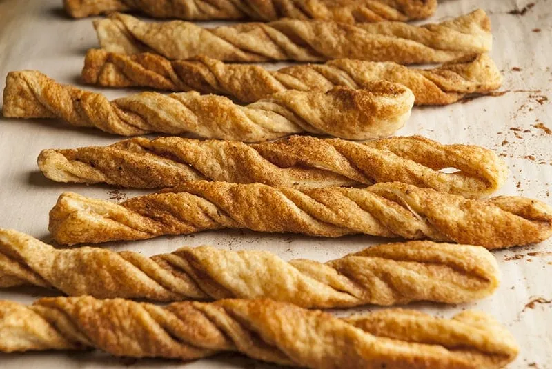 Cinnamon Sugar Twists