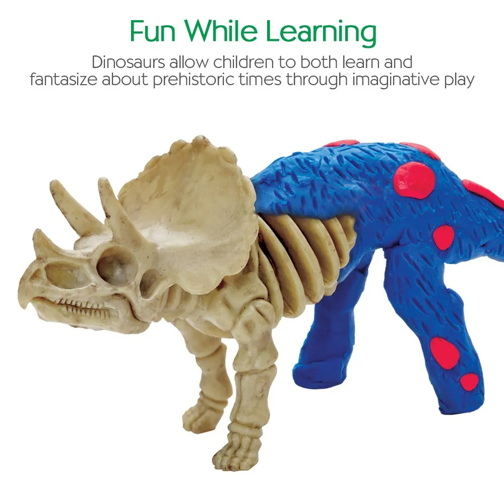 Creativity for Kids 6174 Create with Clay Dinosaurs