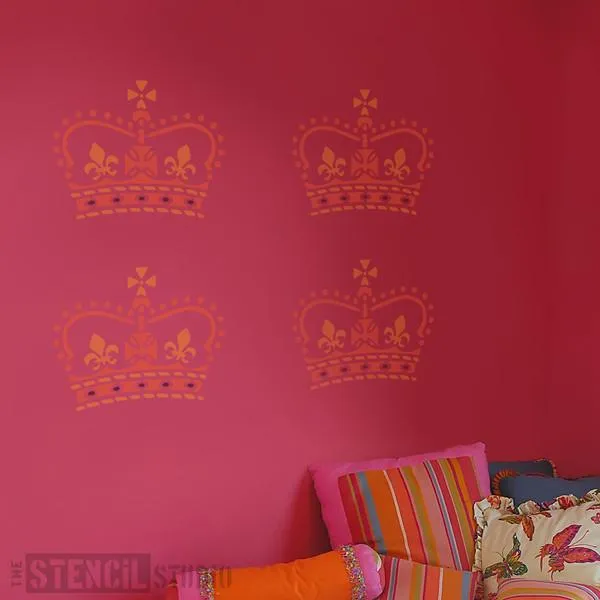 Crown Stencil