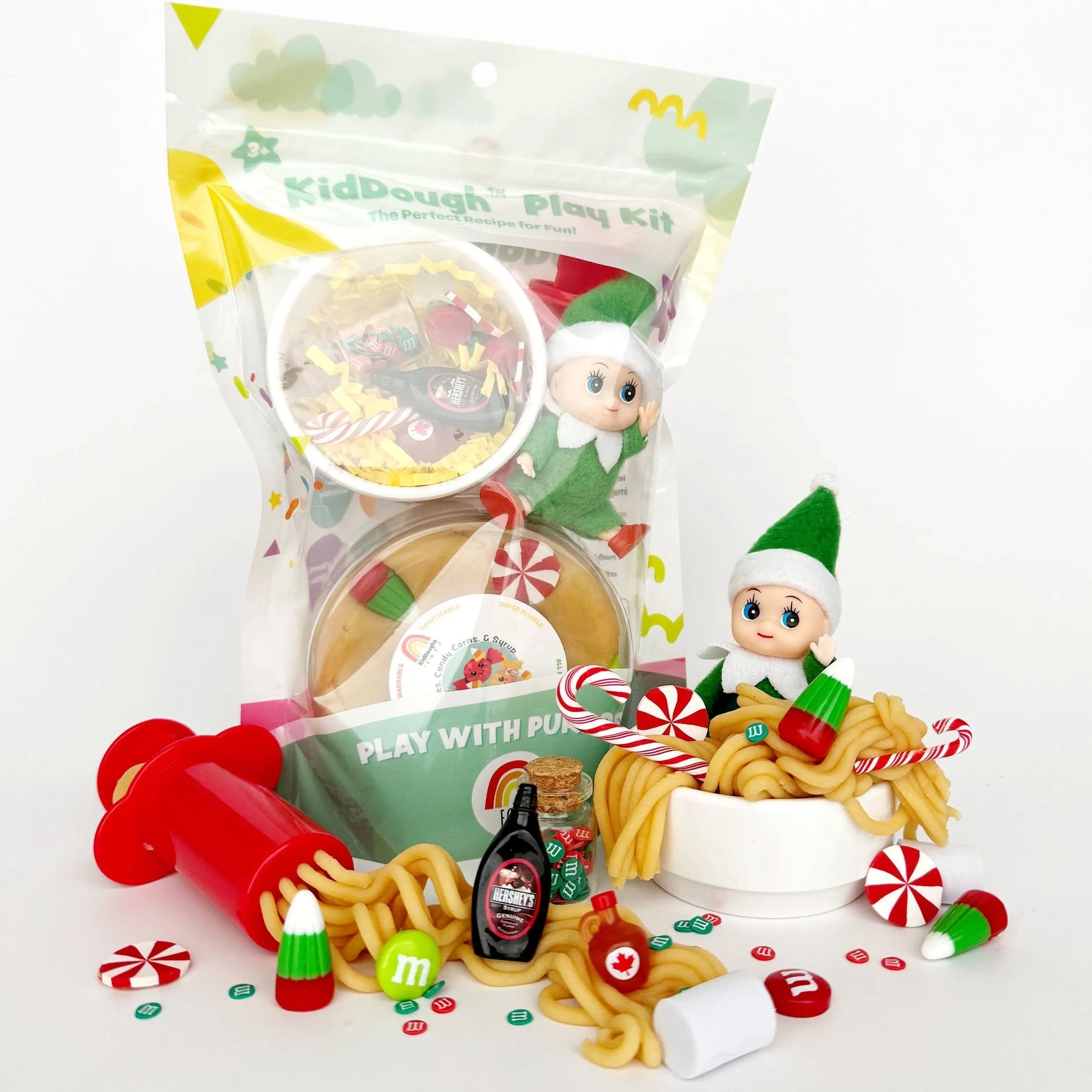 Elf Breakfast (Maple Syrup) Play Dough Kit