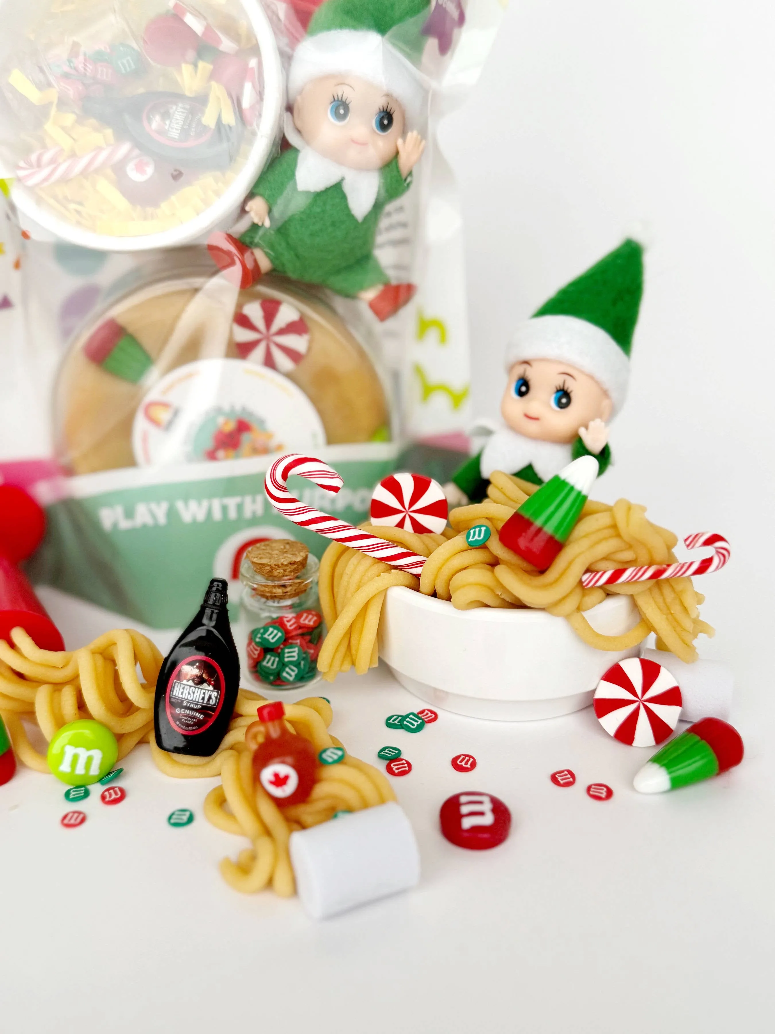 Elf Breakfast (Maple Syrup) Play Dough Kit