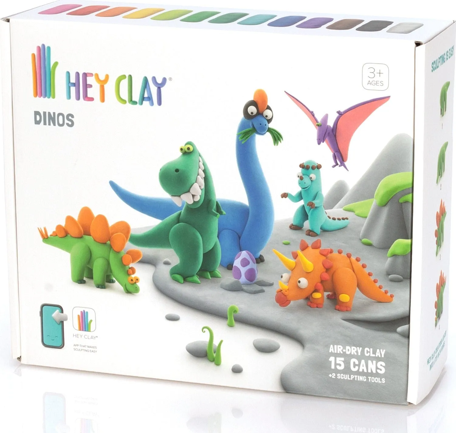 Fat Brain Hey Clay Dinosaurs - Art Kits for Kids