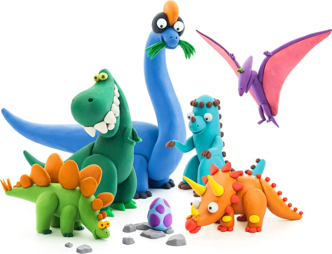 Fat Brain Hey Clay Dinosaurs - Art Kits for Kids