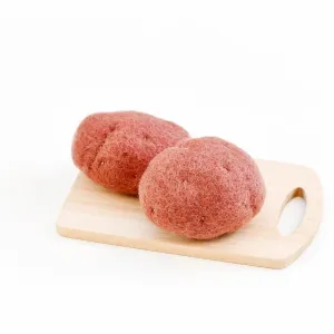 Felt Red Potatoes Set of 2