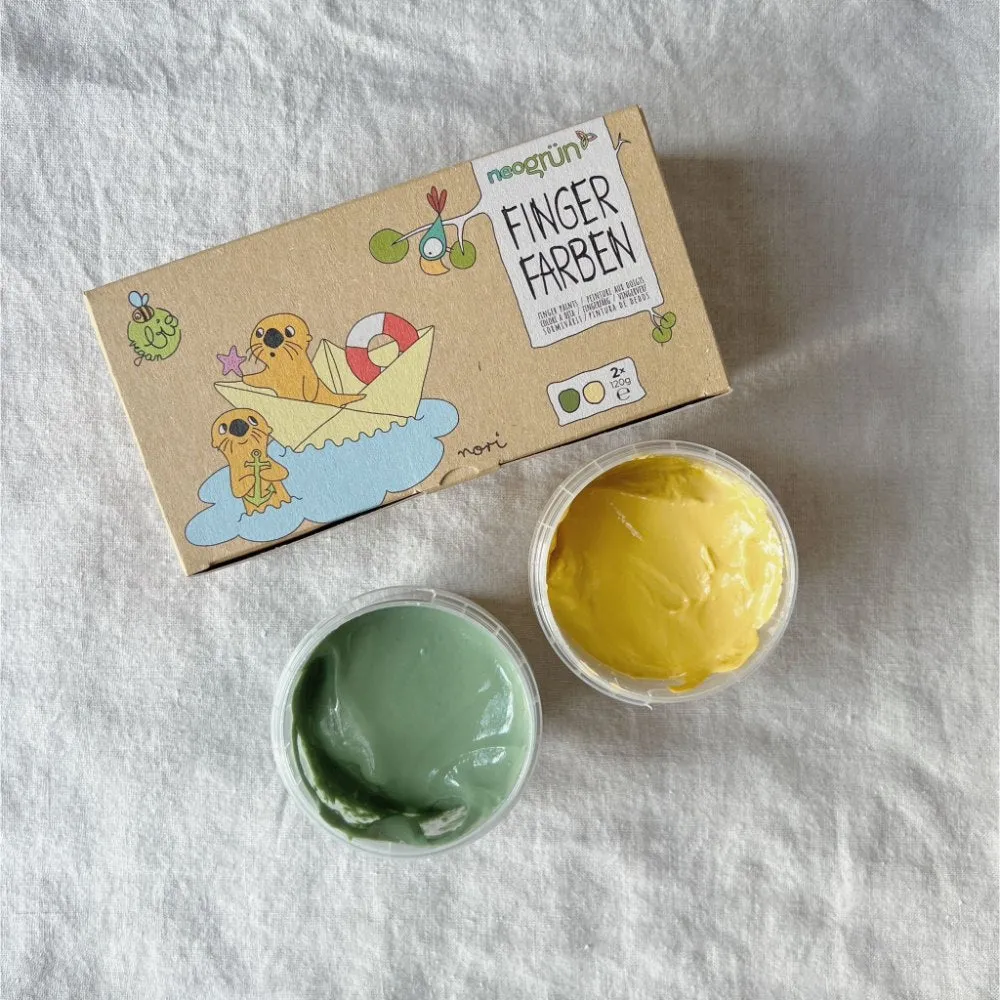 Finger paint set - Natural ingredients