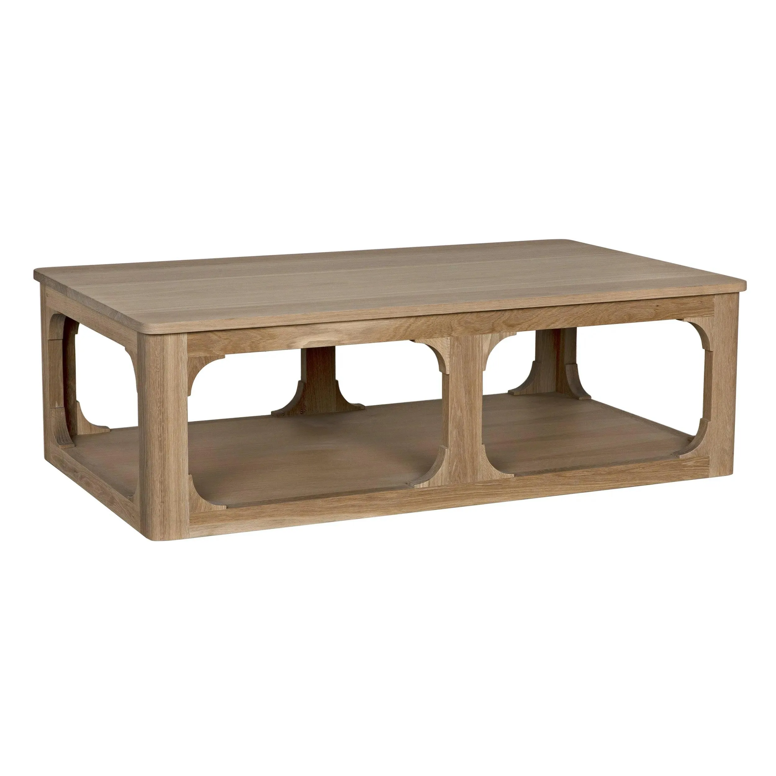 Gimso Oak Wooden Rectangular Coffee Table