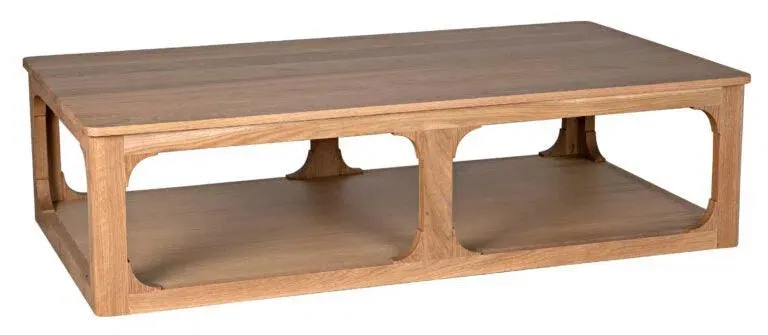 Gimso Oak Wooden Rectangular Coffee Table