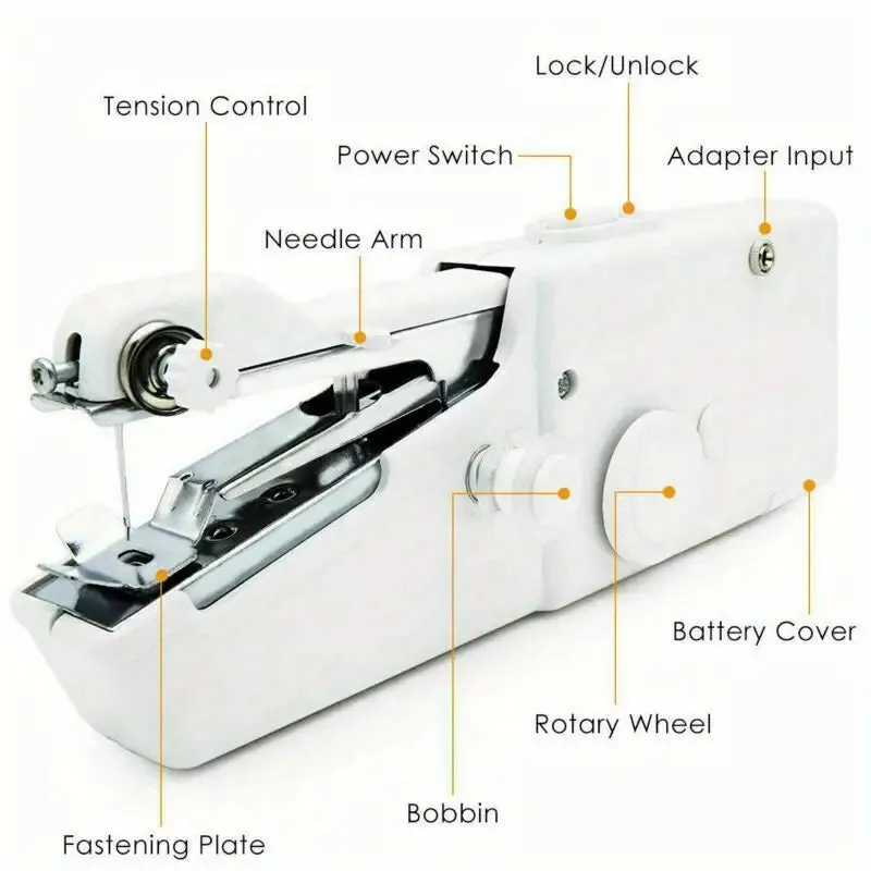 Handheld Stitch Portable Sewing Machine