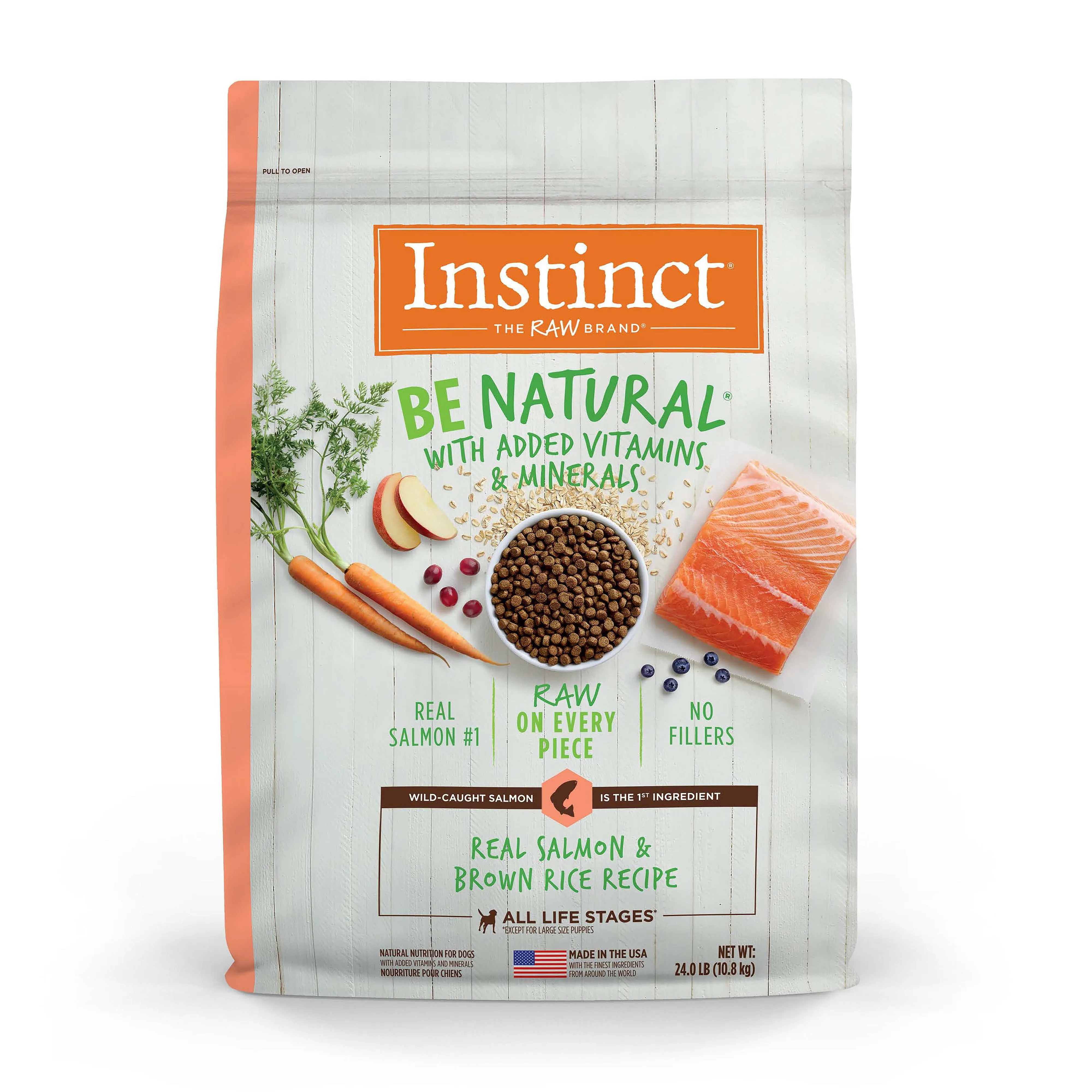 Instinct Be Natural Salmon & Brown Rice