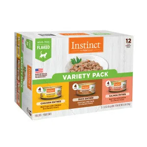 INSTINCT CAT FOOD FLAKED VARIETY PACK 5.5oz