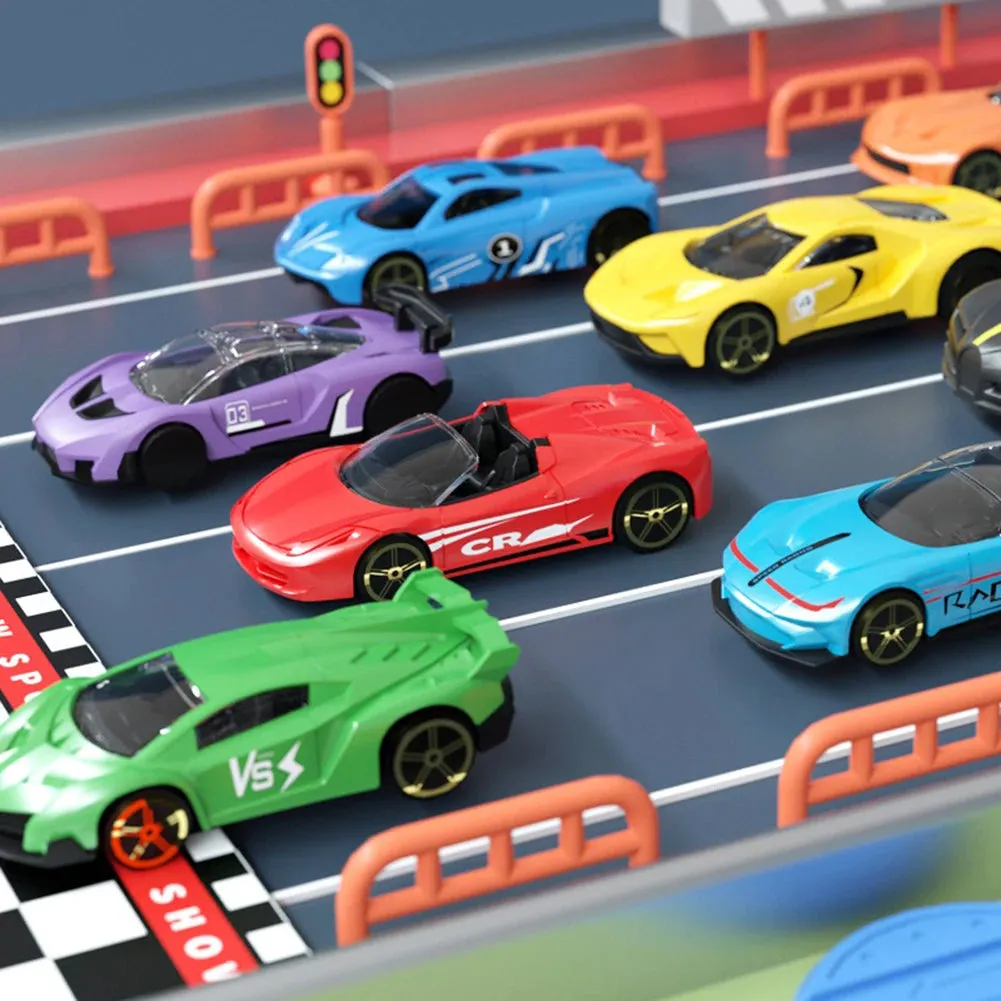 Interactive Mini Racers Car Toy Set