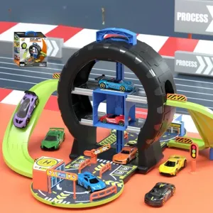 Interactive Mini Racers Car Toy Set