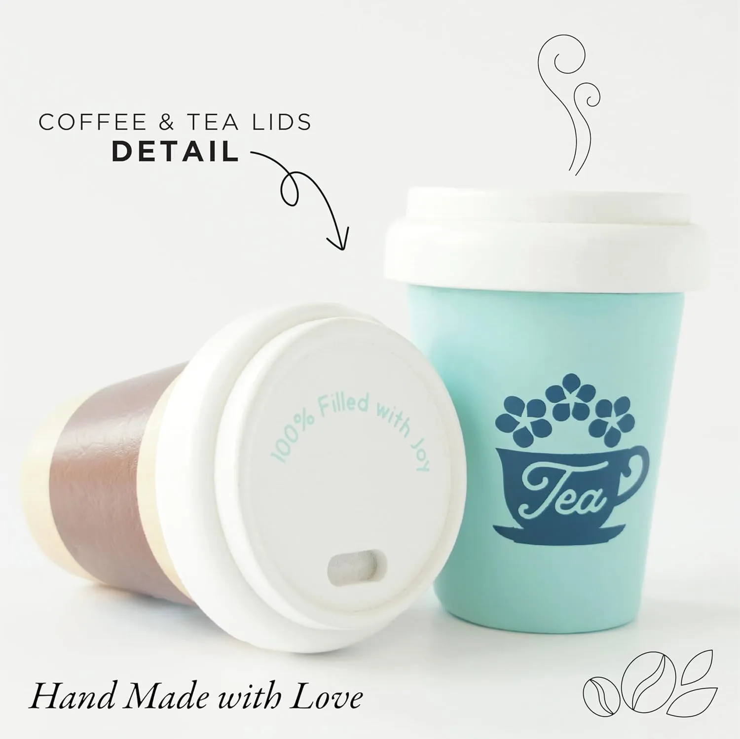 Le Toy Van TV337 Eco Cups Tea & Coffee