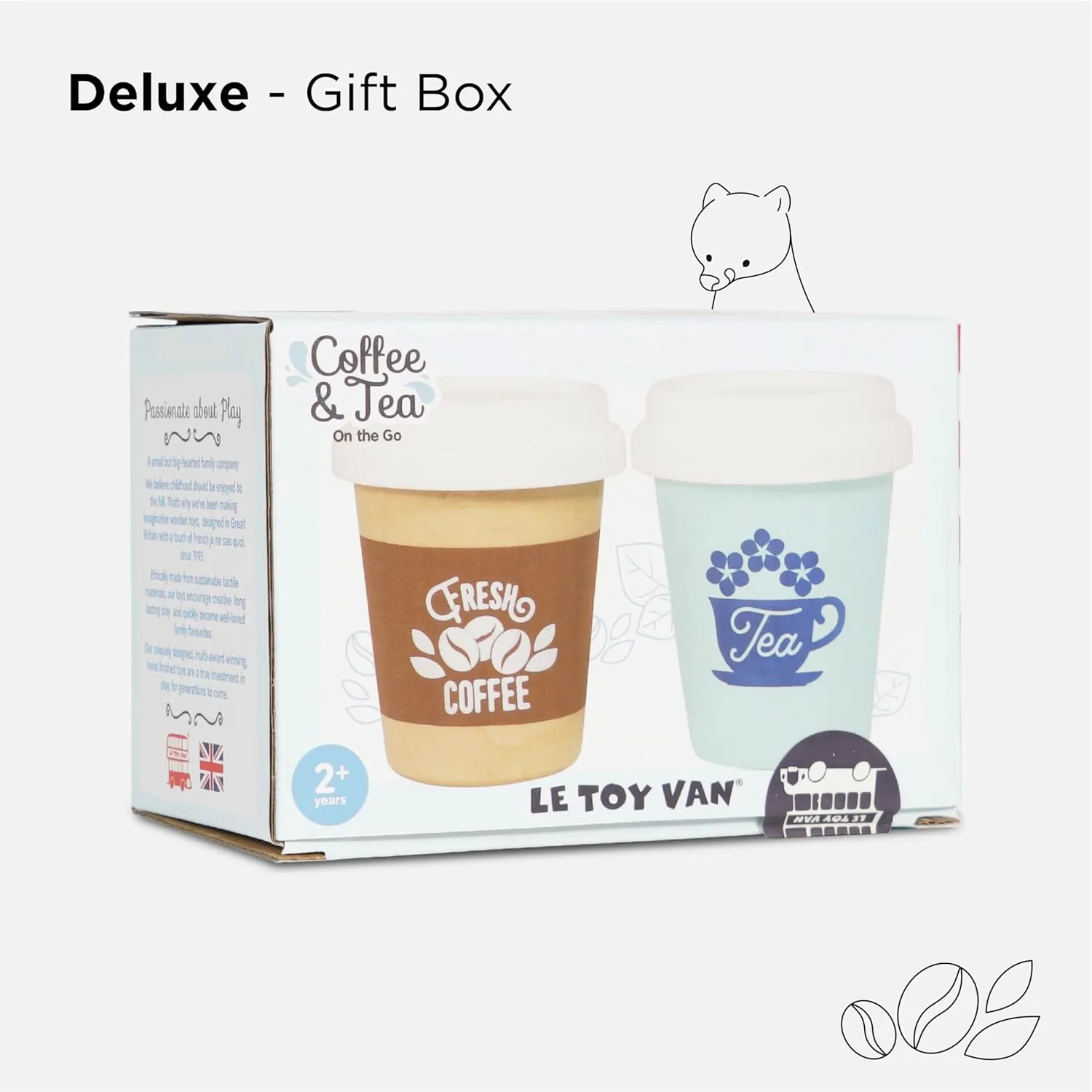 Le Toy Van TV337 Eco Cups Tea & Coffee