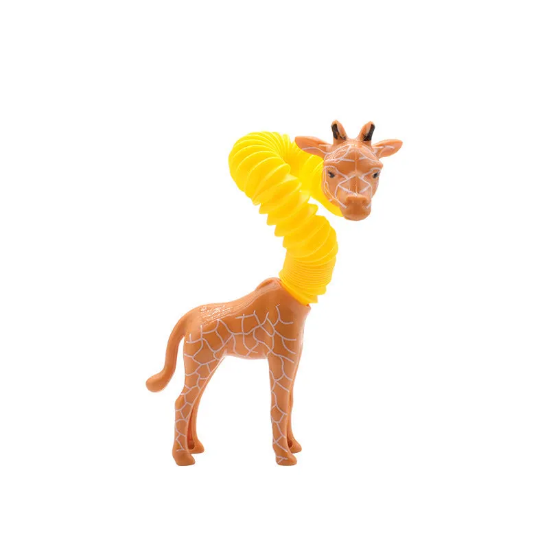 Pop Tube Stretchable Giraffe Decompression Toy for Children, TO0051