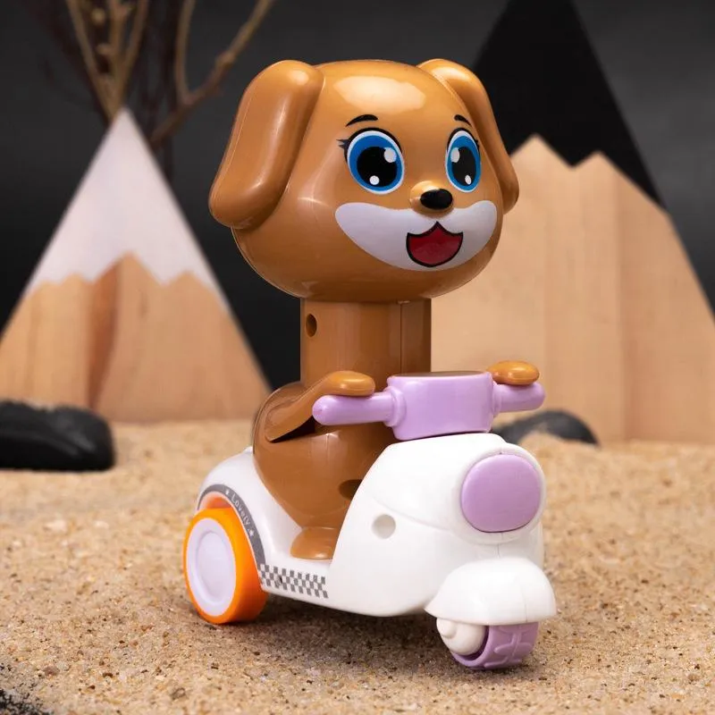 Press The Little Animal Motorcycle Car Toy, TO0089