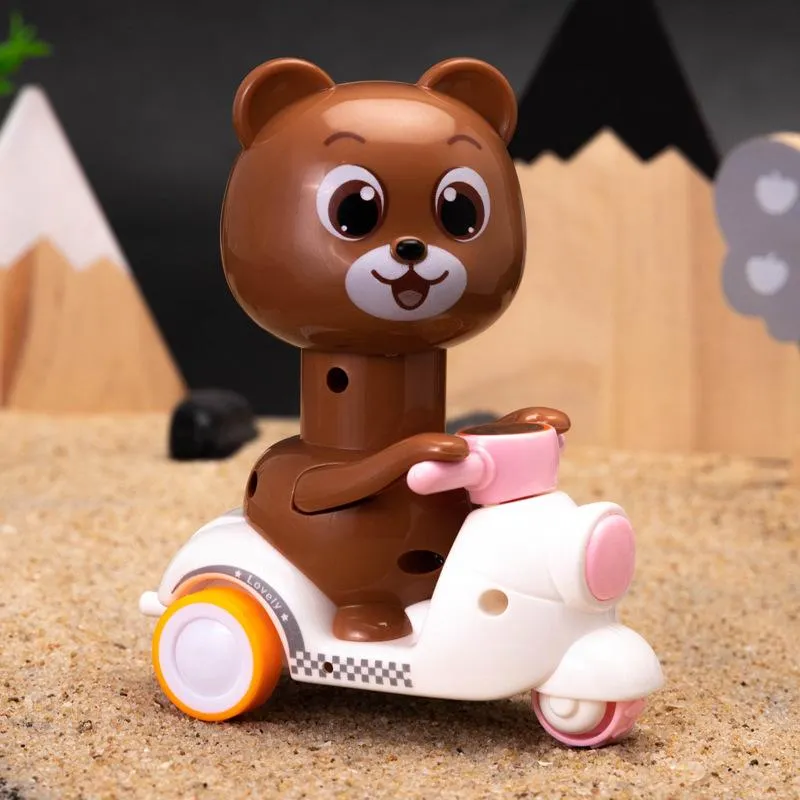 Press The Little Animal Motorcycle Car Toy, TO0089