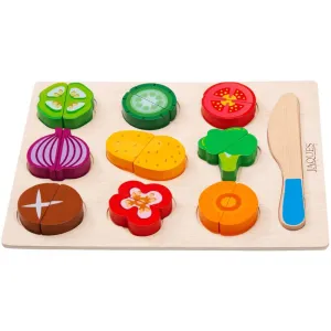 Pretend Vegetable Board - Wooden Play Food