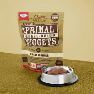 Primal Freeze Dried Venison Nuggets  For Cats