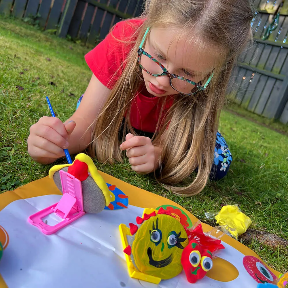 Rock Painting - Craft For Kids