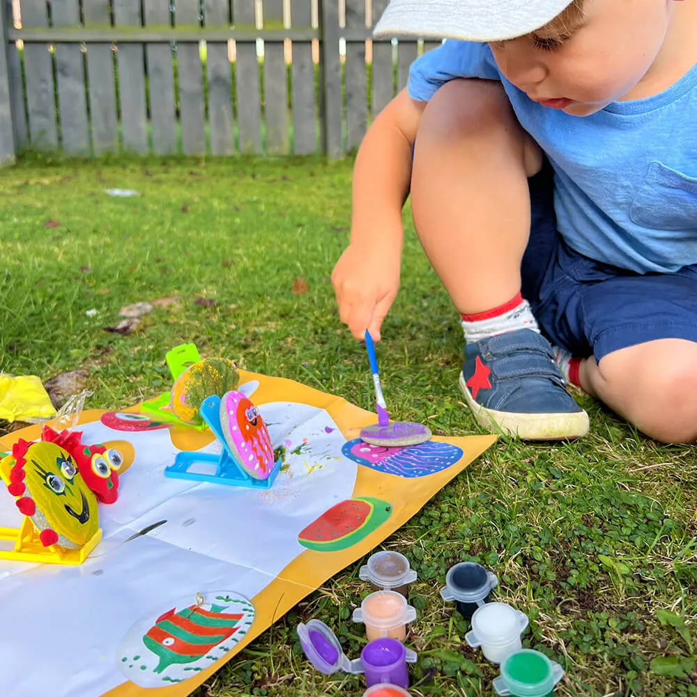 Rock Painting - Craft For Kids