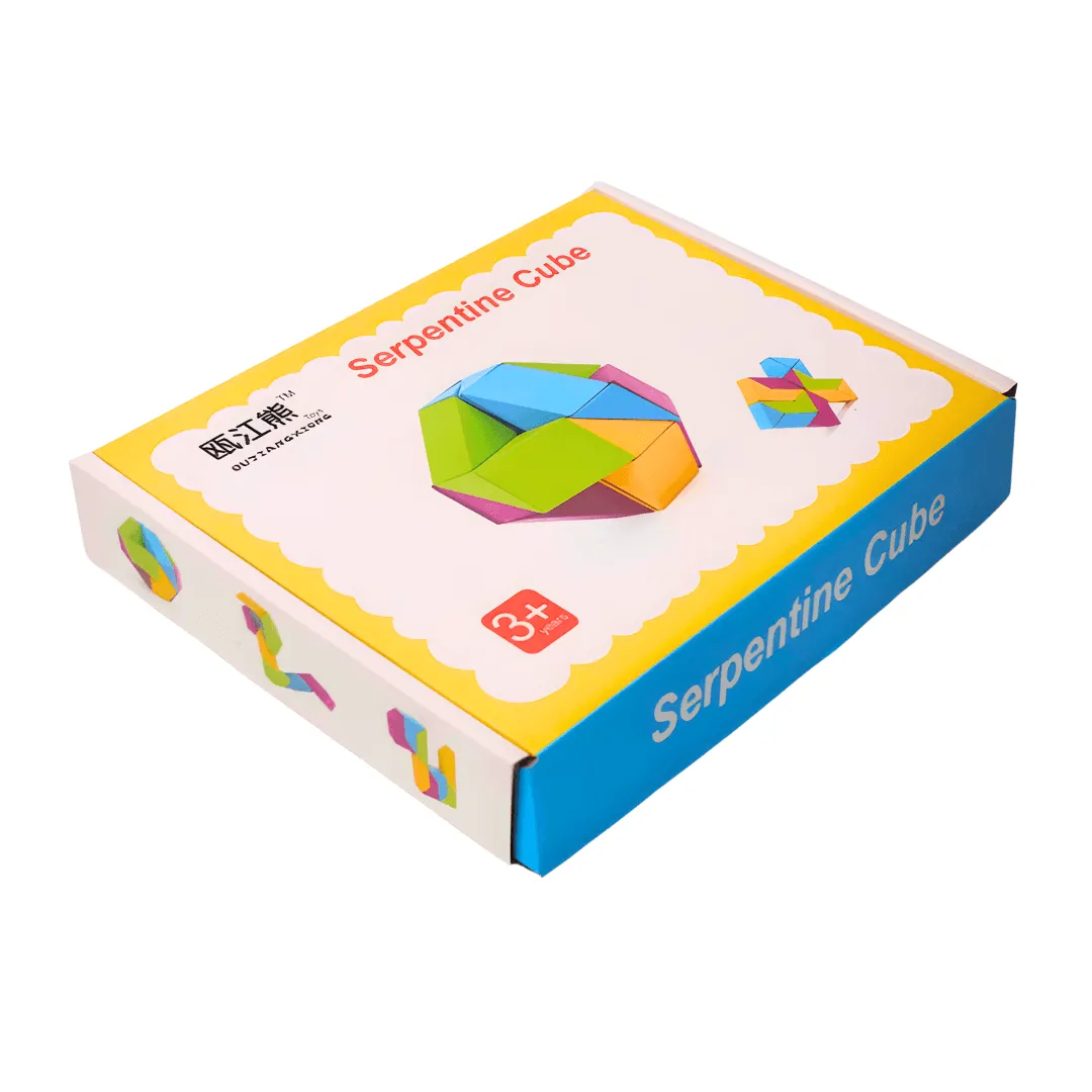 Serpentine Cube Challenge For Kids & Adults