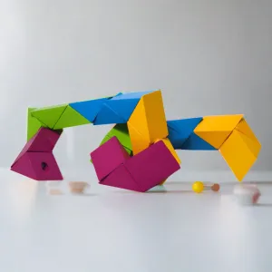 Serpentine Cube Challenge For Kids & Adults