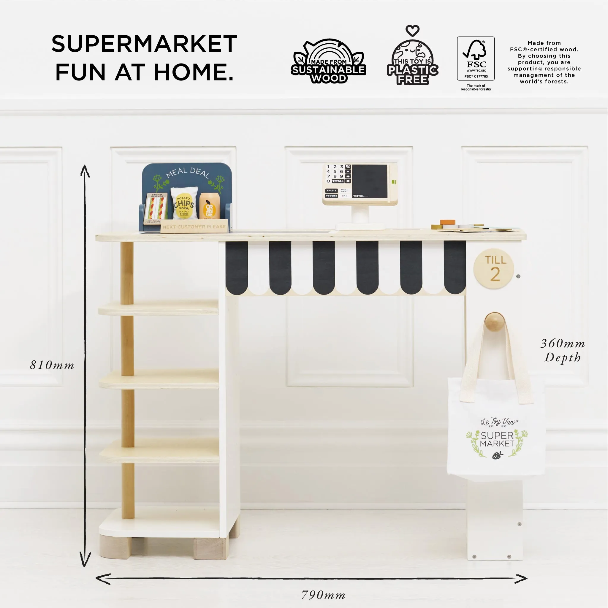 Supermarket Till Checkout & Accessories