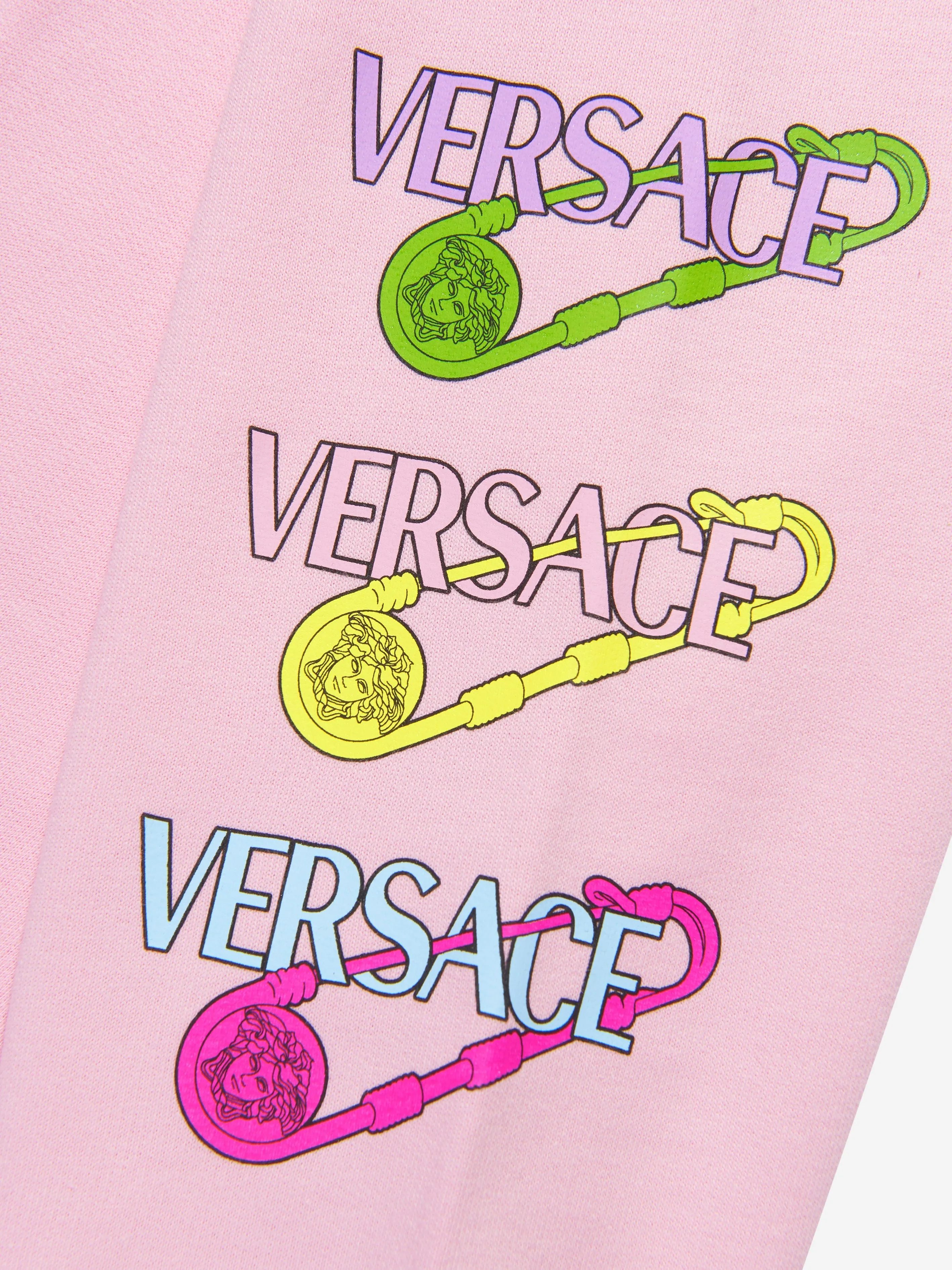 Versace Girls Safety Pin Joggers