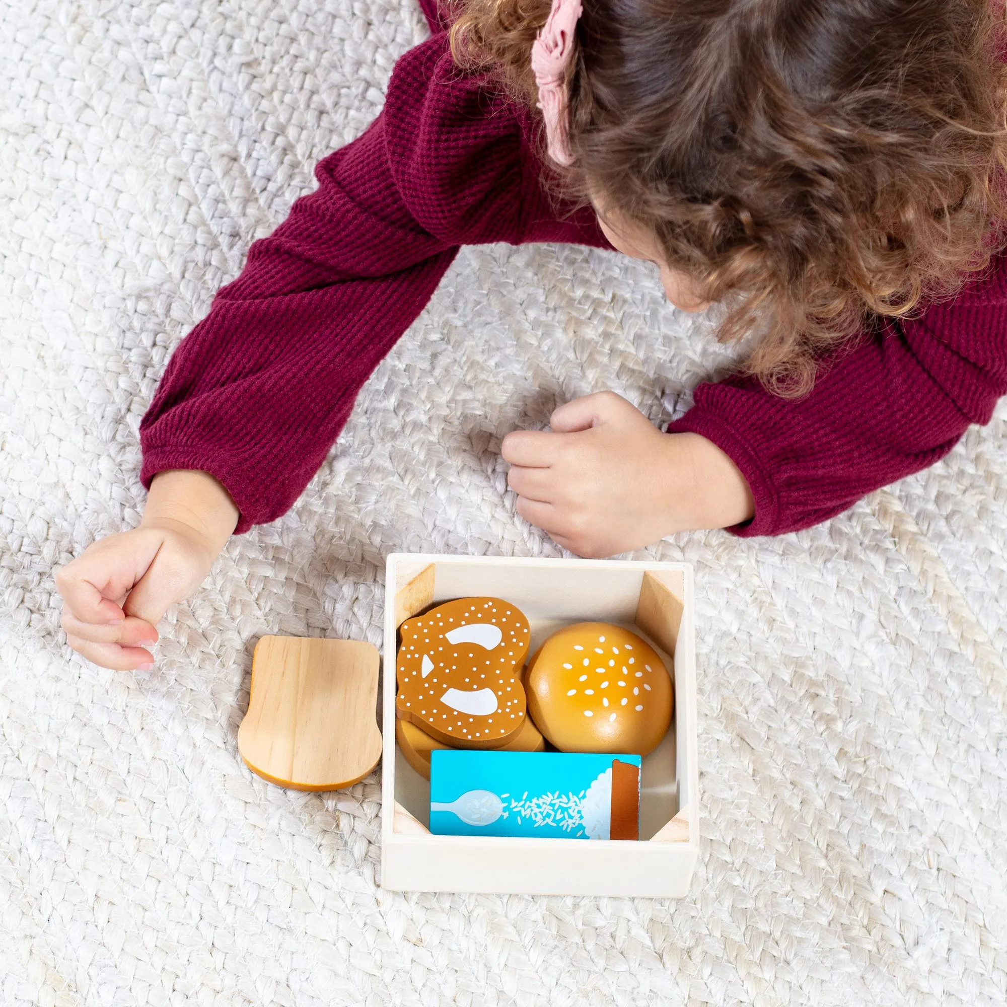 Wooden Food Groups Play Set – Grains